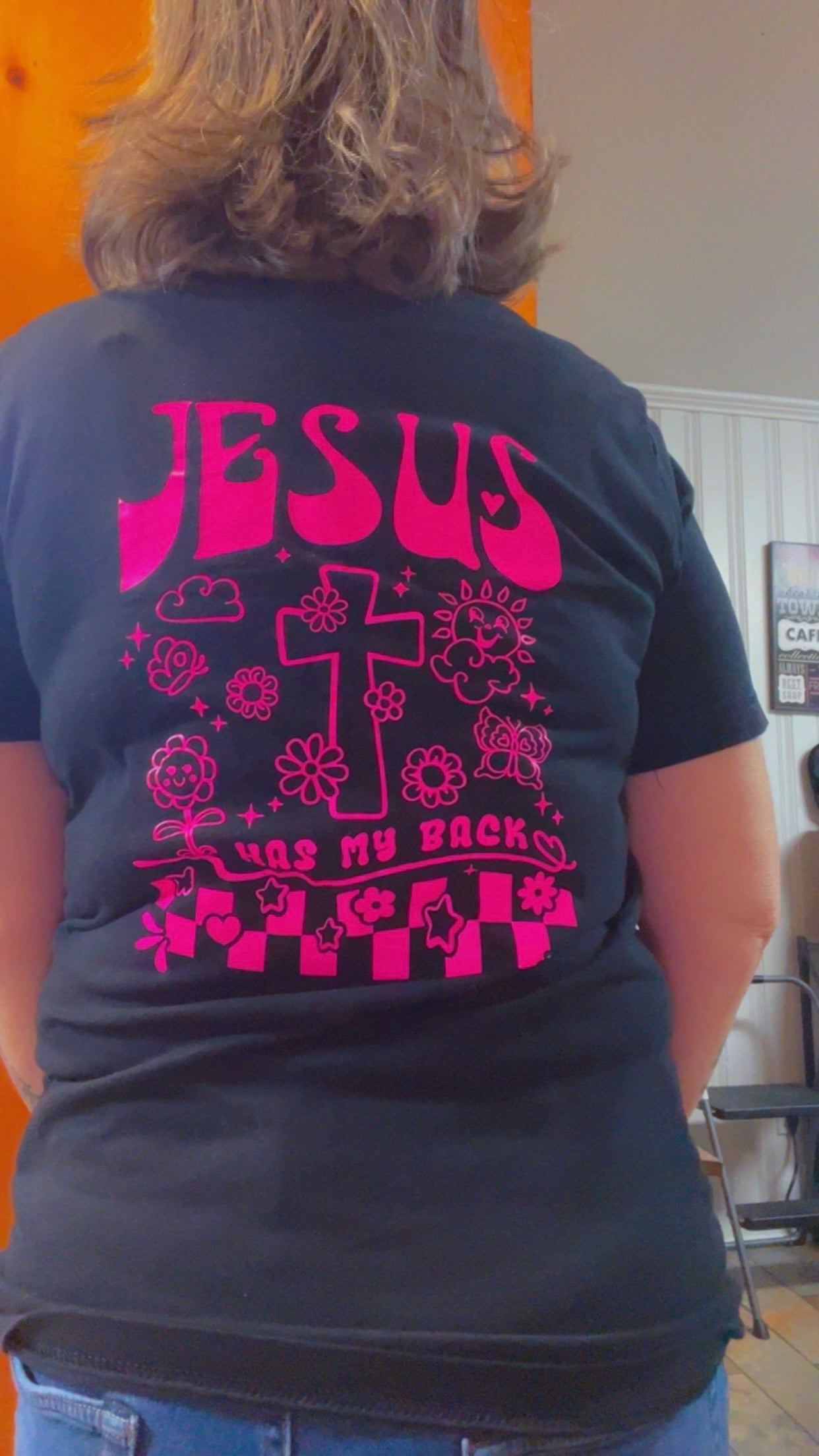 Jesus Has My Back Tee
