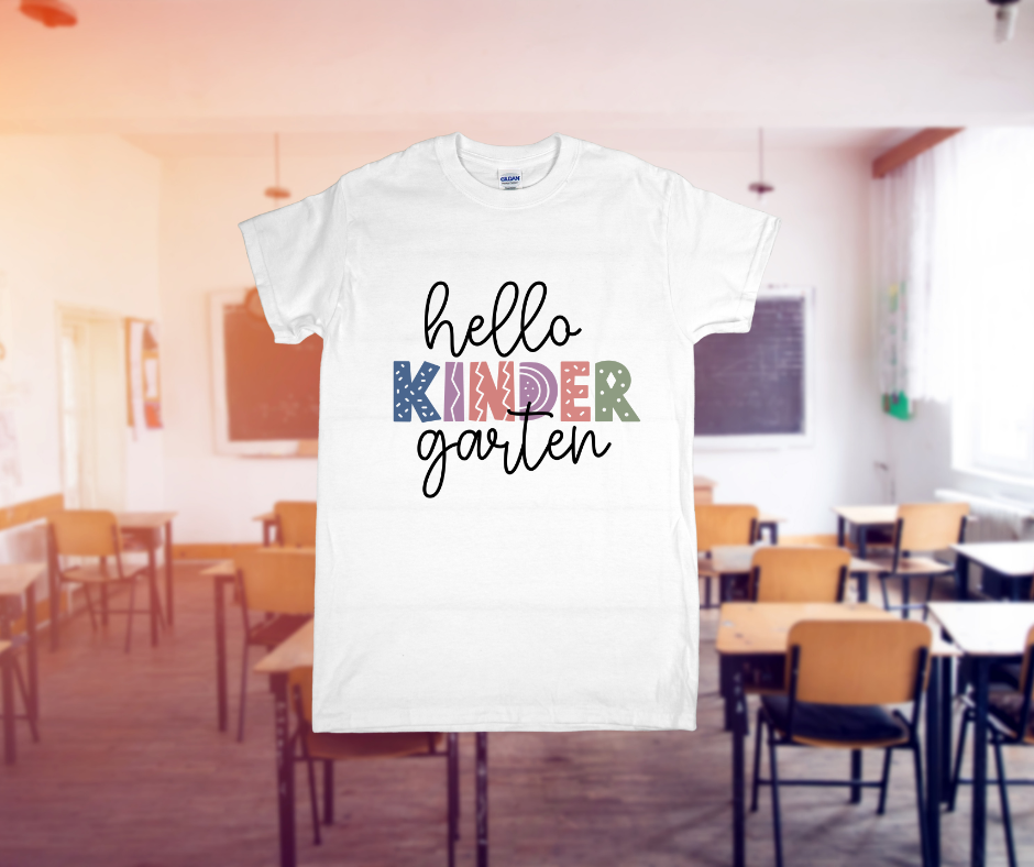 Hello Grade Shirt – Preschool through Fifth Grade | Back to School Tee