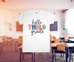 Hello Grade Shirt – Preschool through Fifth Grade | Back to School Tee