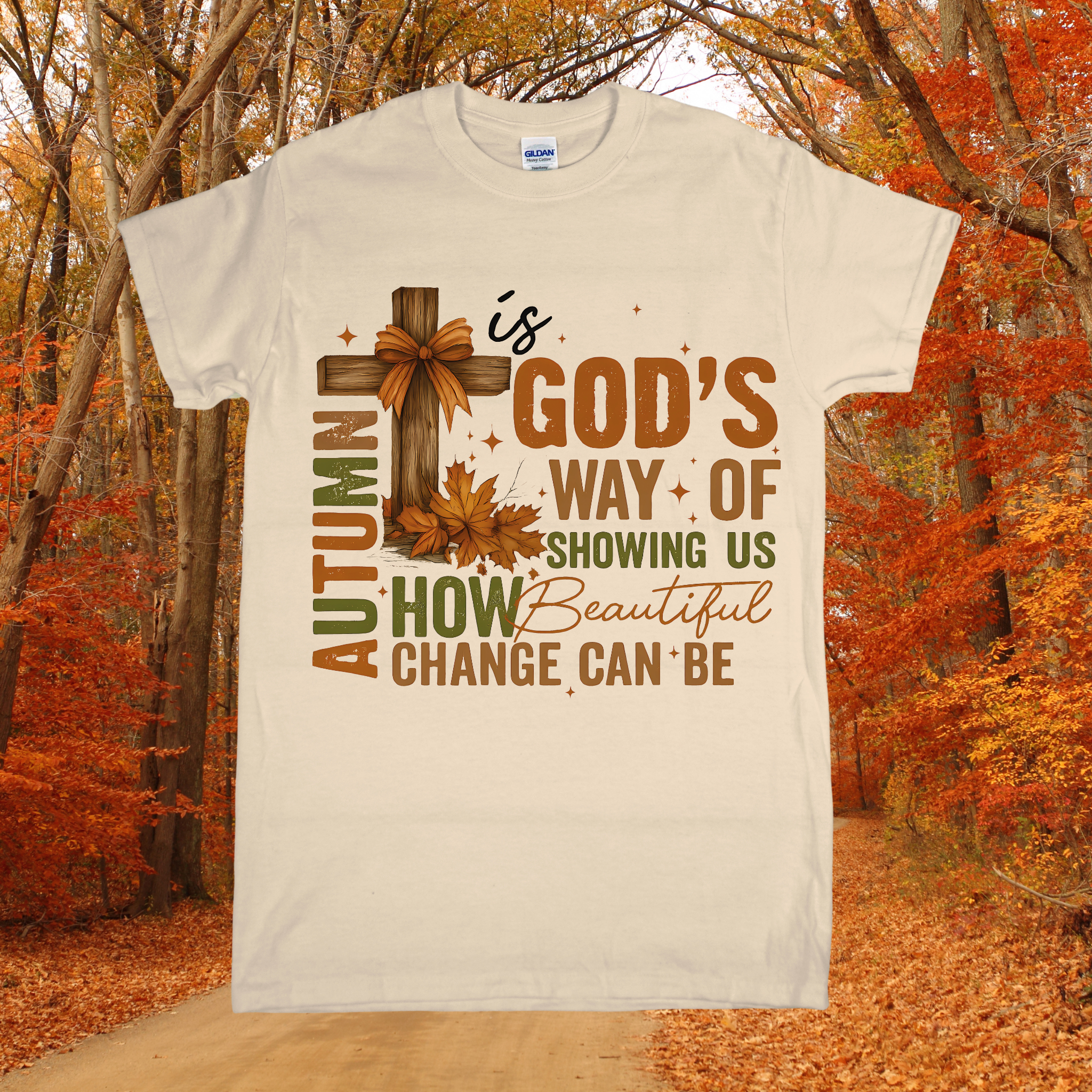 Autumn is God’s Way Christian Fall Shirt