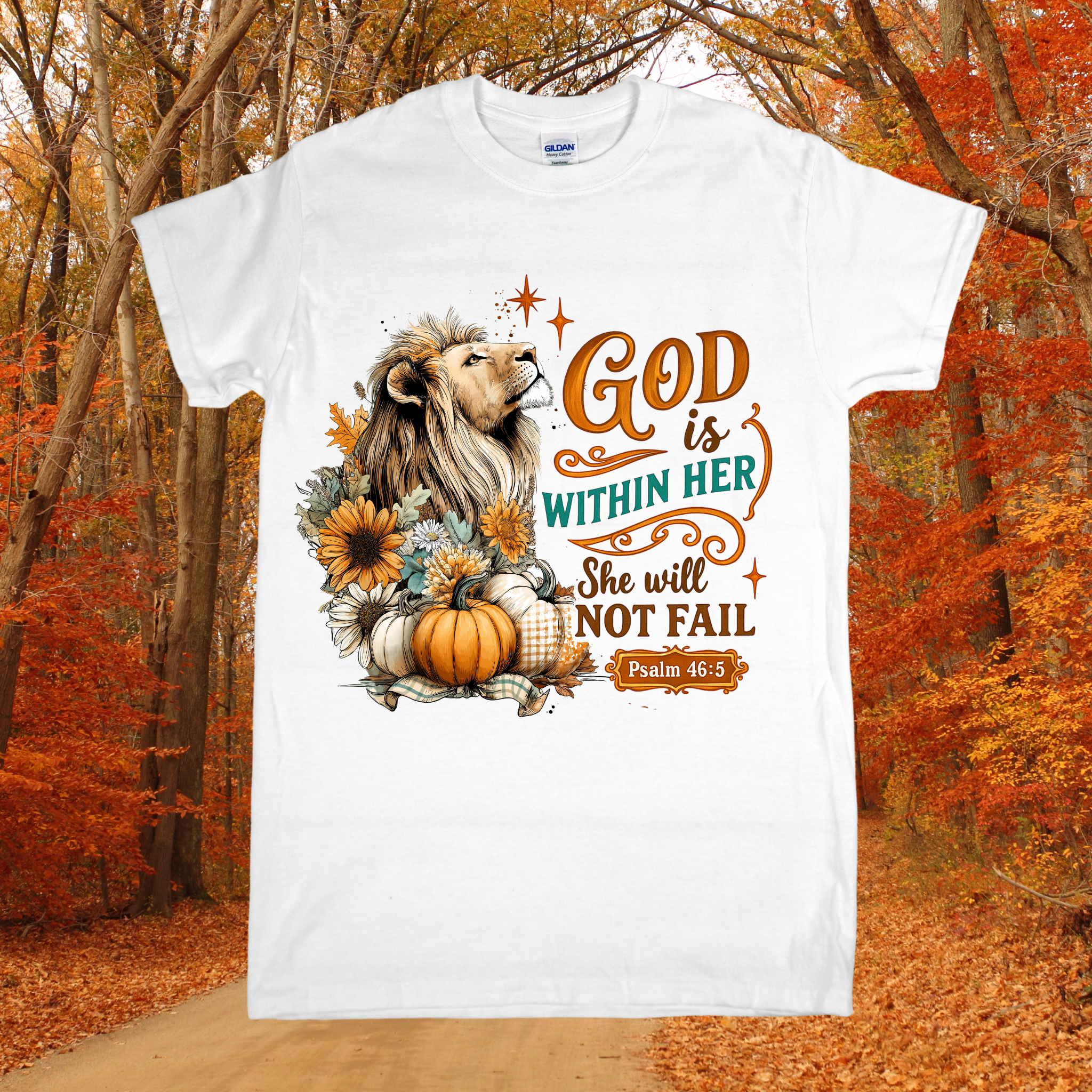 God Is Within Her She Will Not Fail T Shirt Psalm 46 5
