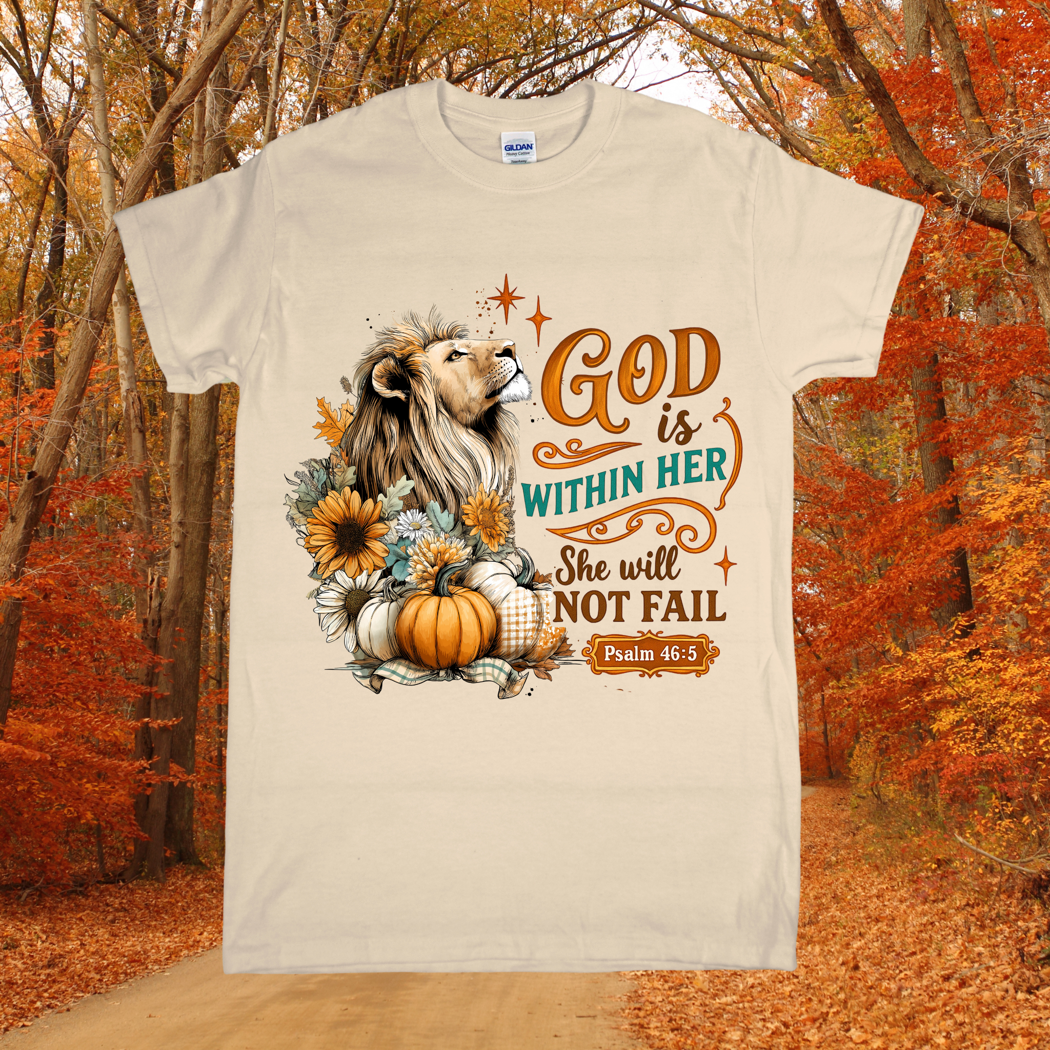 God Is Within Her She Will Not Fail T Shirt Psalm 46 5