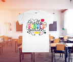 Hello Grade Back to School Shirt – Pre-K to 5th Grade