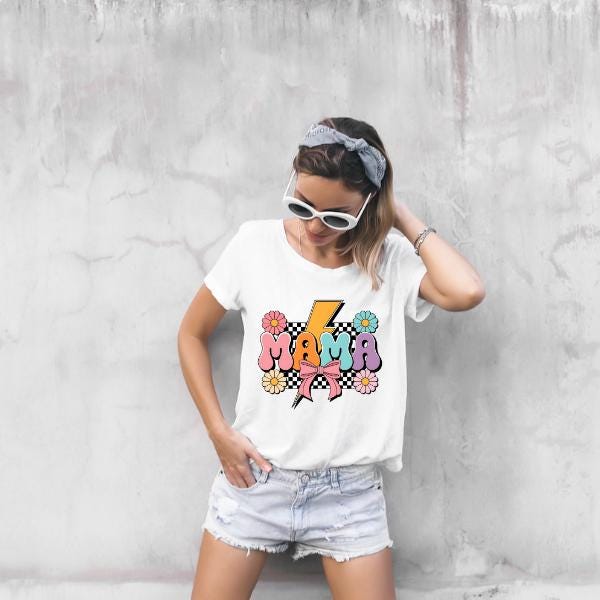 Retro Mama Graphic Tee