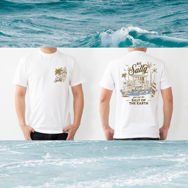 Be Salty Christian T-Shirt – Salt of the Earth Matthew 5:13 Tee